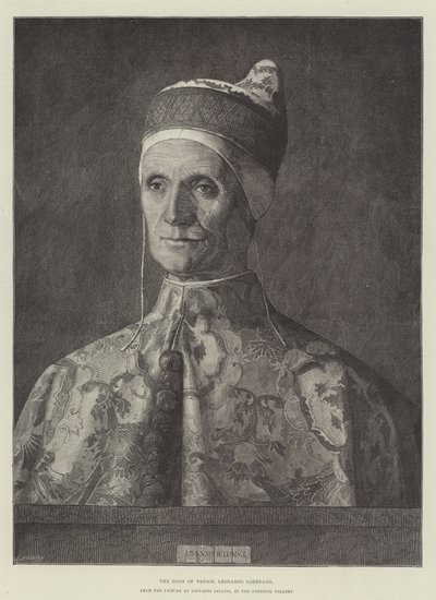 Le Doge de Venise, Leonardo Loredano, à la National Gallery - Giovanni Bellini